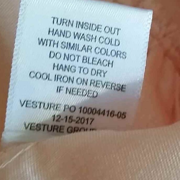 Zunie Toddler Lace Dress in Peach - Picture 6 of 7